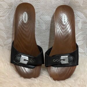 Dr. Scholl's Women's Faux Wood Slide Sandal